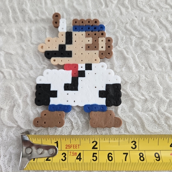Perler Bead Set Mario+Luigi+Dr Mario‎ Figures (Handmade) - Picture 7 of 8